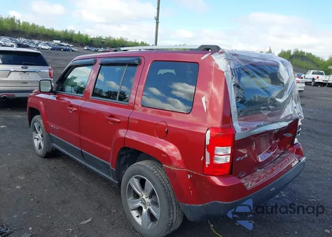 2016 Jeep Patriot High Altitude Edition z USA, uszkodzony, nr VIN 1C4NJRFB9GD638900